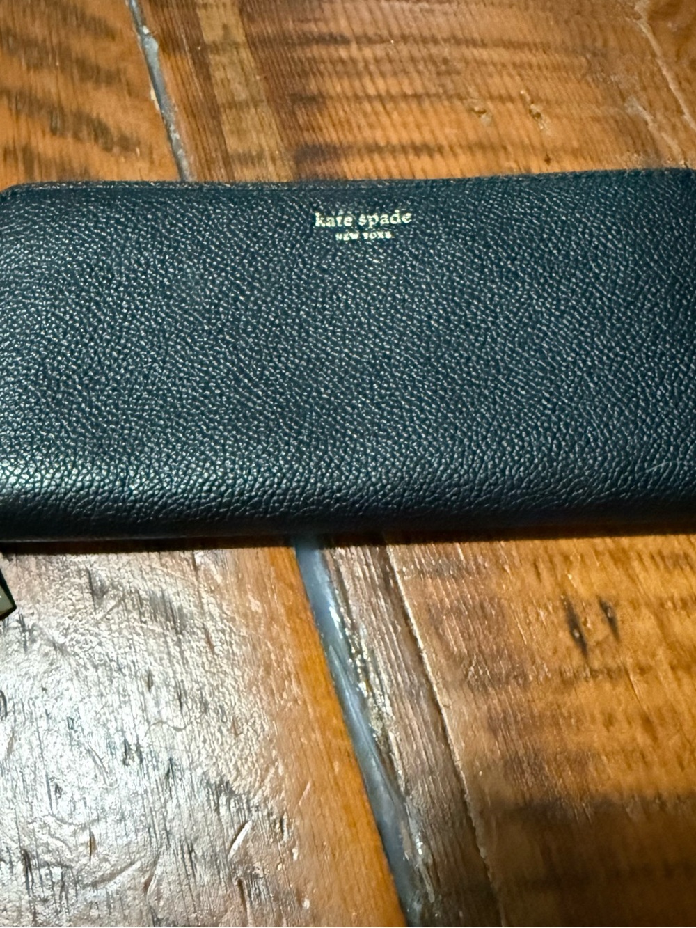 kate spade New York Black Zip Wallet